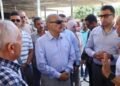 The Governor of Suez inspects the eastern Delta position in preparation for its development
