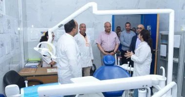 The Governor of Alexandria inspects the Tahya Misr Family Medicine Unit in Burj Al Arab within a decent life