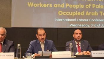 Minister of Labor from Geneva: Palestine is not only the issue of the Arabs, but the issue of everyone who believes in freedom and justice