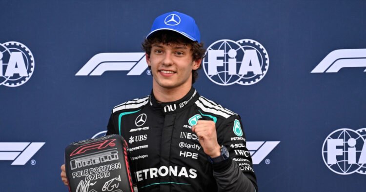 Antonelli won pole position at the Formula 1 race in Monte Carlo