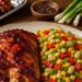 Juicy chicken and a side dish that elevates the dish to a higher level