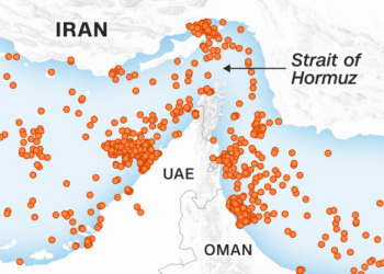 Tracking the reopening of the Strait of Hormuz, in live maps and charts