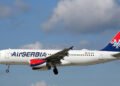 The first Air Serbia plane landed on Brač (VIDEO)