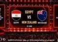Youm7 TV reviews the fan zone activities for the Egypt-New Zealand match