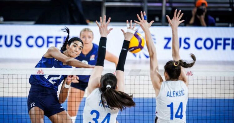 American women are still too strong for Serbia