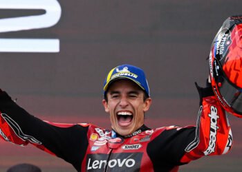 Marquez celebrated at the Czech Grand Prix