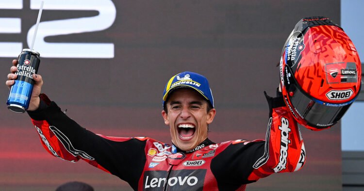 Marquez celebrated at the Czech Grand Prix