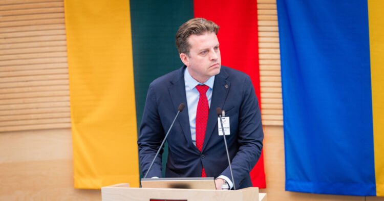 Candidate for intelligence controller Valentinavičius explained why he disappeared from social networks