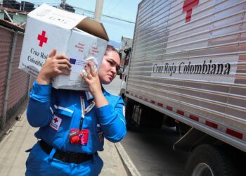 Venezuelans in Guatemala promote humanitarian bridge to support those affected by earthquakes