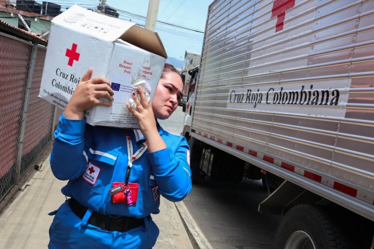 Venezuelans in Guatemala promote humanitarian bridge to support those affected by earthquakes