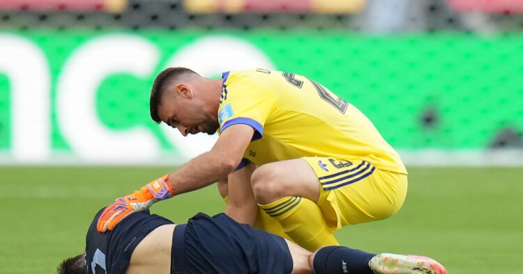 Ugarte suffered a serious knee injury