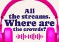 All the streams. Where are the crowds?