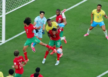 Brazil and Morocco clashed in the first half, disappointed in the second and played to a draw