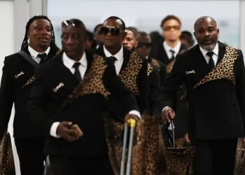 Look: DR Congo football team goes viral for leopard-print fashion at FIFA World Cup