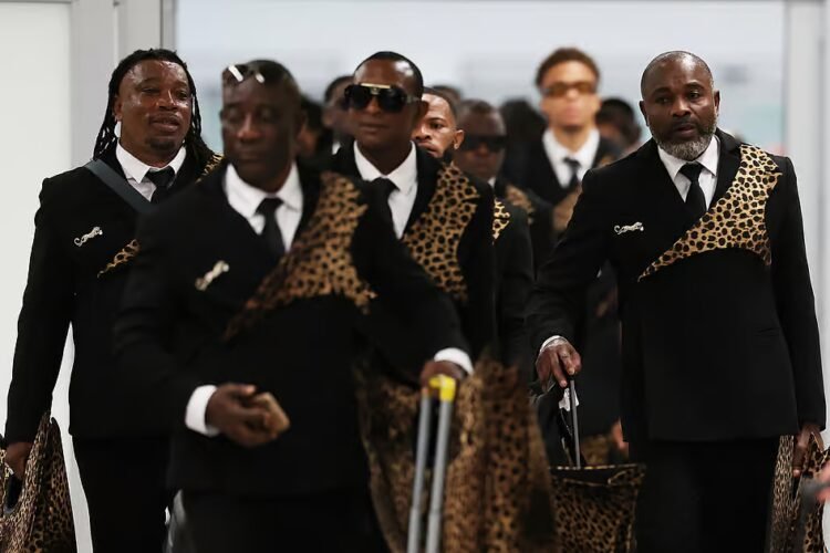 Look: DR Congo football team goes viral for leopard-print fashion at FIFA World Cup