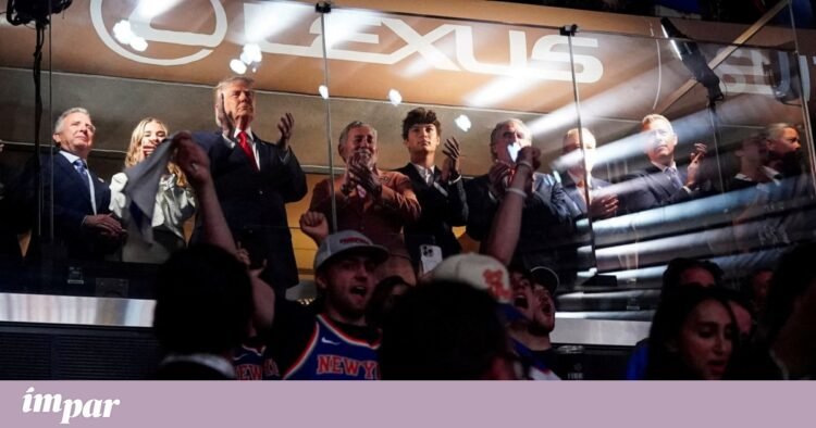 President Trump booed during the third game of the NBA finals in New York | NBA