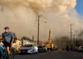 Boyle Heights Warehouse Fire Spreads Smoke Across Los Angeles