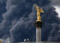 Smoke, debris and anxious moments: Muscovites react resignedly to Ukrainian drone attacks