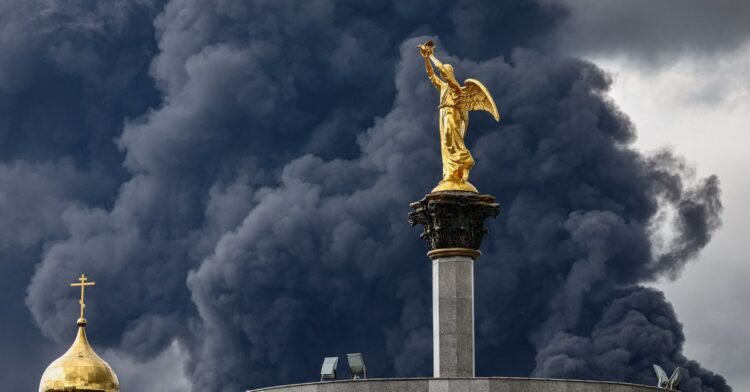Smoke, debris and anxious moments: Muscovites react resignedly to Ukrainian drone attacks