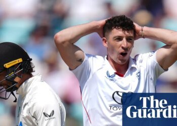 England ‘haven’t got key moments right’ against New Zealand, admits Fisher | England cricket team