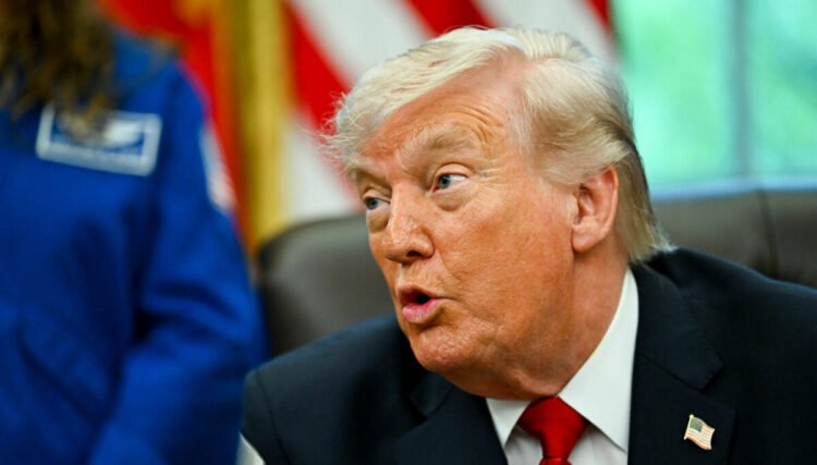 Trump announces oil tankers on their way out of the Strait of Hormuz