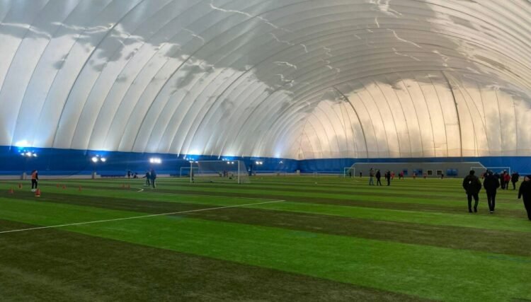 Proposal for covering the soccer field in Ilulissat