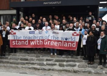 Nuuk is visited by international teachers’ unions