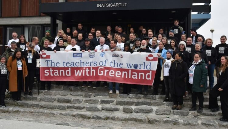 Nuuk is visited by international teachers’ unions