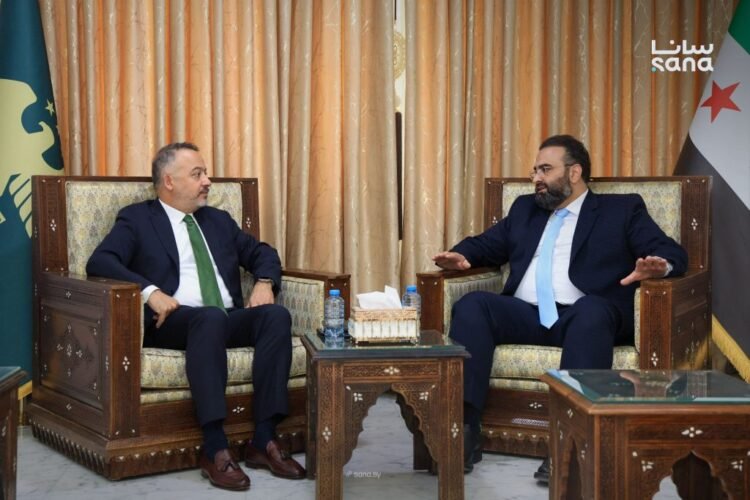 Syrian information minister, Turkish ambassador discuss media partnerships
