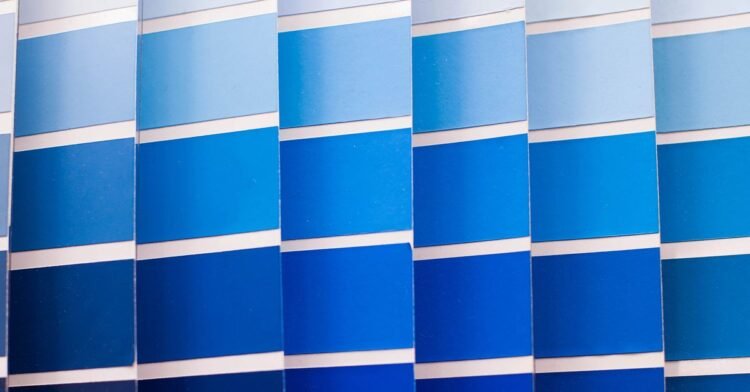 Is there a difference between blue and deep blue? Does everyone see the same color and how do you know that?