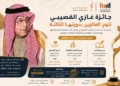 Next Tuesday.. The Ghazi Al-Gosaibi Award crowns the winners in literature, development and volunteerism – Saudi News