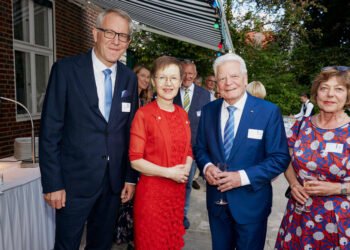 Brigitte Haas and Daniel Oehry in Berlin