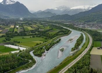 Schaan and Eschen provide soil for the expansion of the Rhine