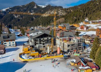 Alpine hotels are recording a decline in overnight stays