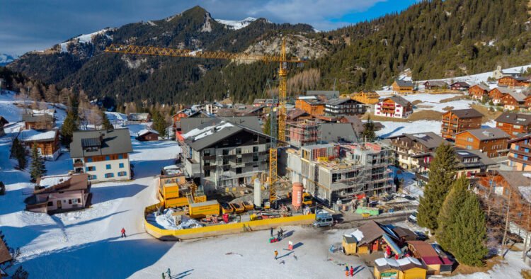 Alpine hotels are recording a decline in overnight stays