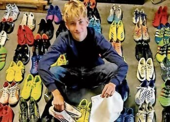 100 pairs of soccer shoes for a good cause