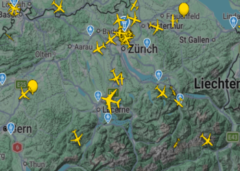 Airspace over eastern Switzerland reopened