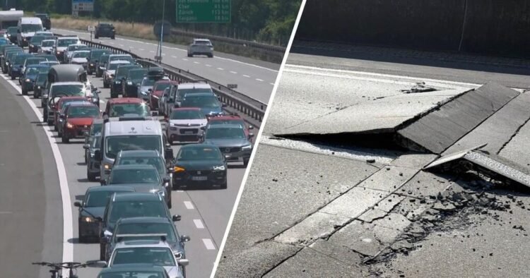 Another heat damage on the A13 motorway: What the Federal Roads Office says