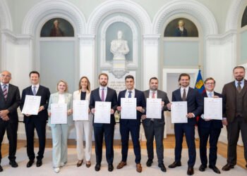 Lawyer diplomas ceremoniously presented