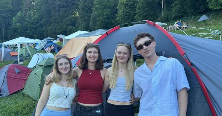 Liechtensteiners brave the heat at the Openair St.Gallen