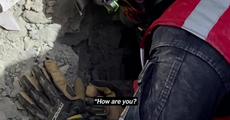 Deep Under the Rubble, Rescuers Find an 11-Year-Old Boy Alive