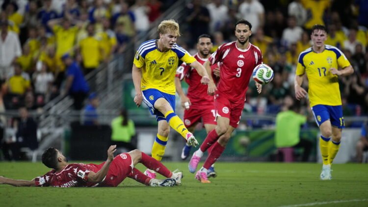 Bergvall historic – youngest player in Swedish World Cup history