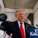 Trump walks out of interview with NBC’s Meet the Press after clash over election claims | Donald Trump