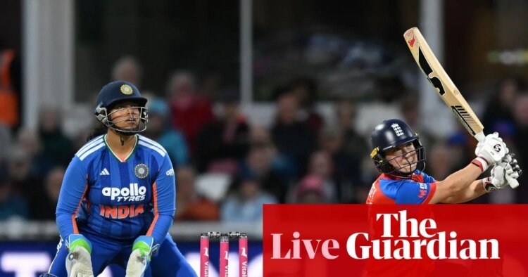 England seal six-wicket win against India in deciding women’s T20 international – as it happened | Women’s cricket