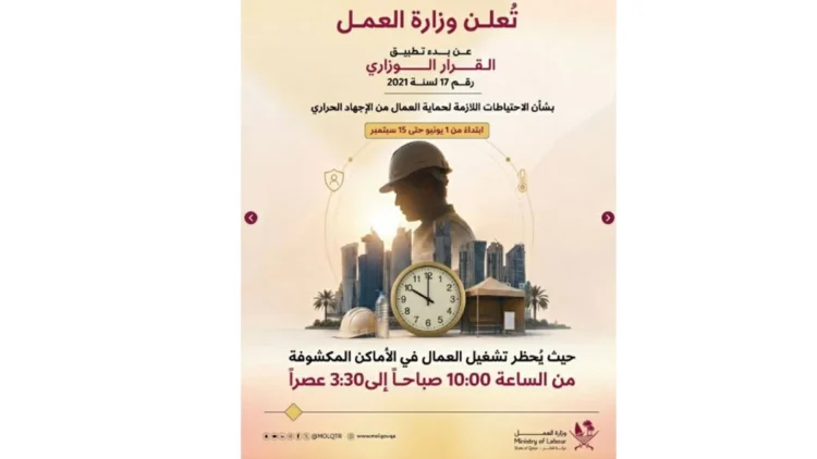 Qatar is a global leader in preventing heat stress