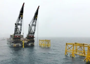 Oil prices fell by about 1 percent