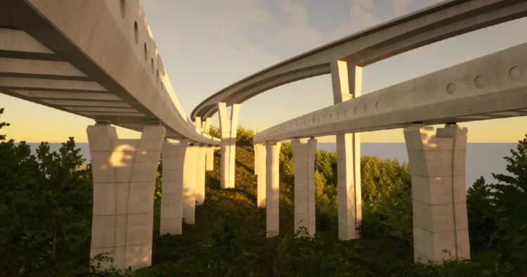 Application for planning permission for a double second track