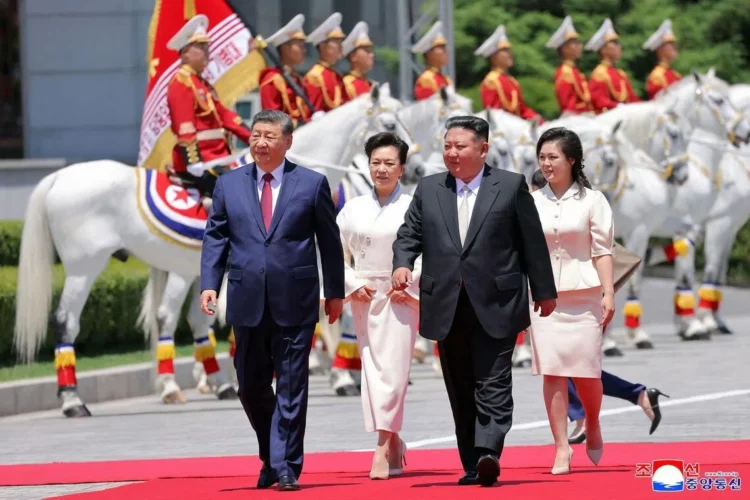 Xi leaves Pyongyang with renewed signs of China’s influence