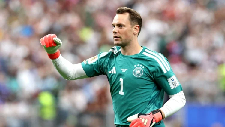 Neuer equals a record in his return to participate with Germany in the World Cup