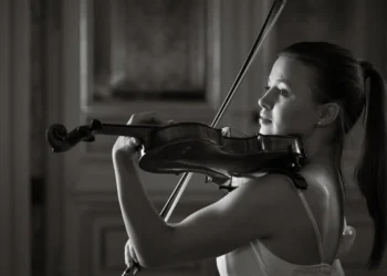 A young Slovenian virtuoso plays on a multimillion-dollar old-fashioned instrument